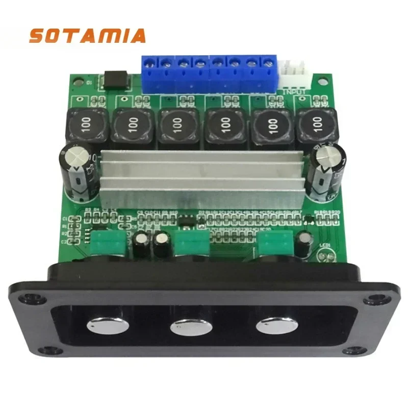 SOTAMIA TPA3116D2 Power Amplifier 2.1 Subwoofer Amplifiers 2x50W+100W Hifi Stereo Speaker Sound Amplificador Home Auido Amp