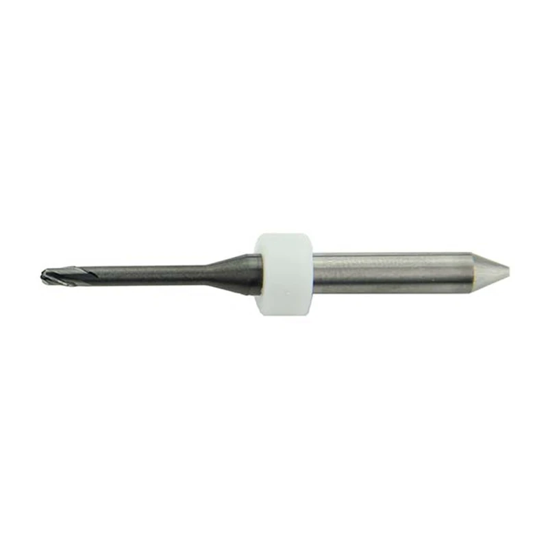 Yenadent 0.3/0.6/1.0/2.0mm PMMA Milling Cutter CADCAM Dental Drill Bur Denture Grinding Tools