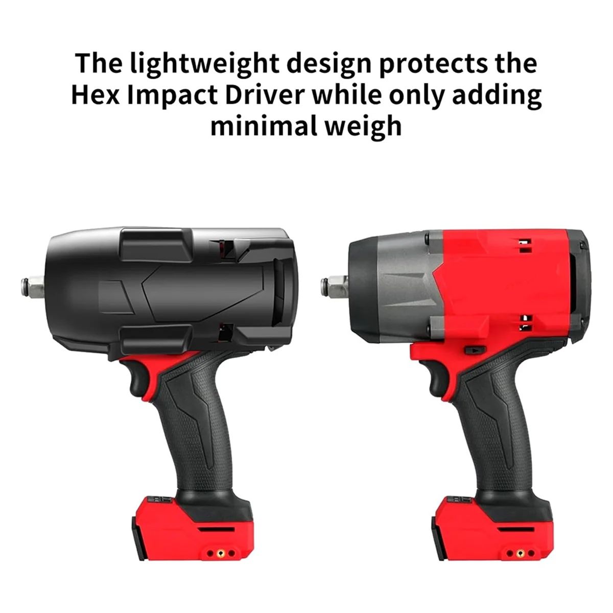 ABZJ M18FUEL Llave de impacto de alto par de 1/2 pulgada con bota protectora de anillo de fricción (2967-20)