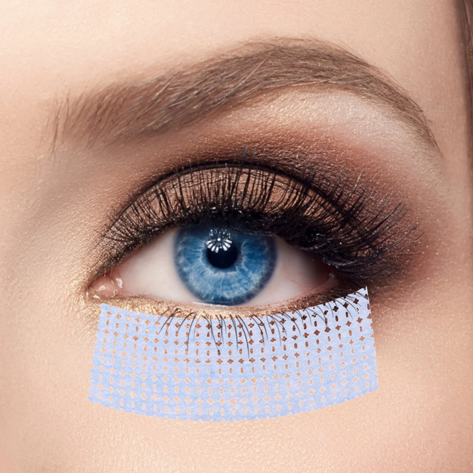 3 rollos de cinta para pestañas, pestañas adhesivas de tela no tejida, herramienta de injerto púrpura, azul y rosa, accesorios de extensión de pestañas debajo de los ojos