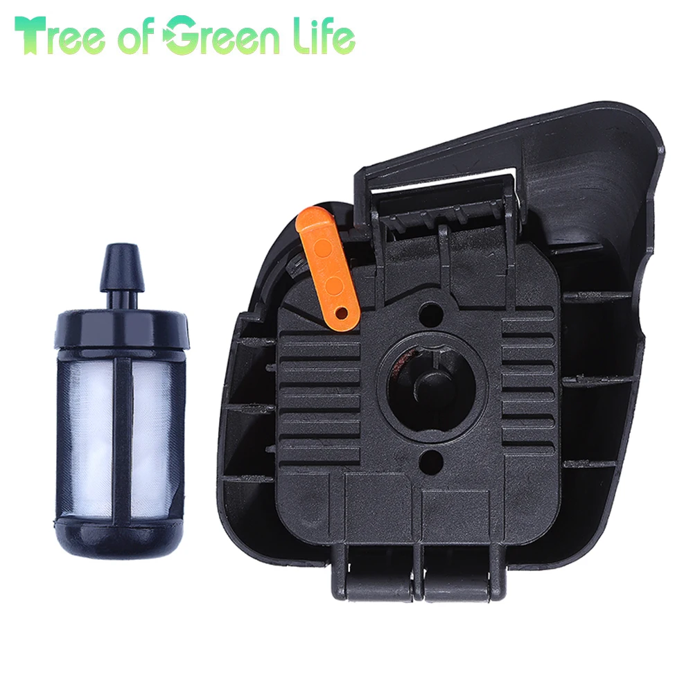 

Air Filter Cover Housing Kit for Stihl FS38 FS45 FS46 FS55 FS55R FC55 KM55 KM55R HL45 HS45 String Trimmer Brushcutters