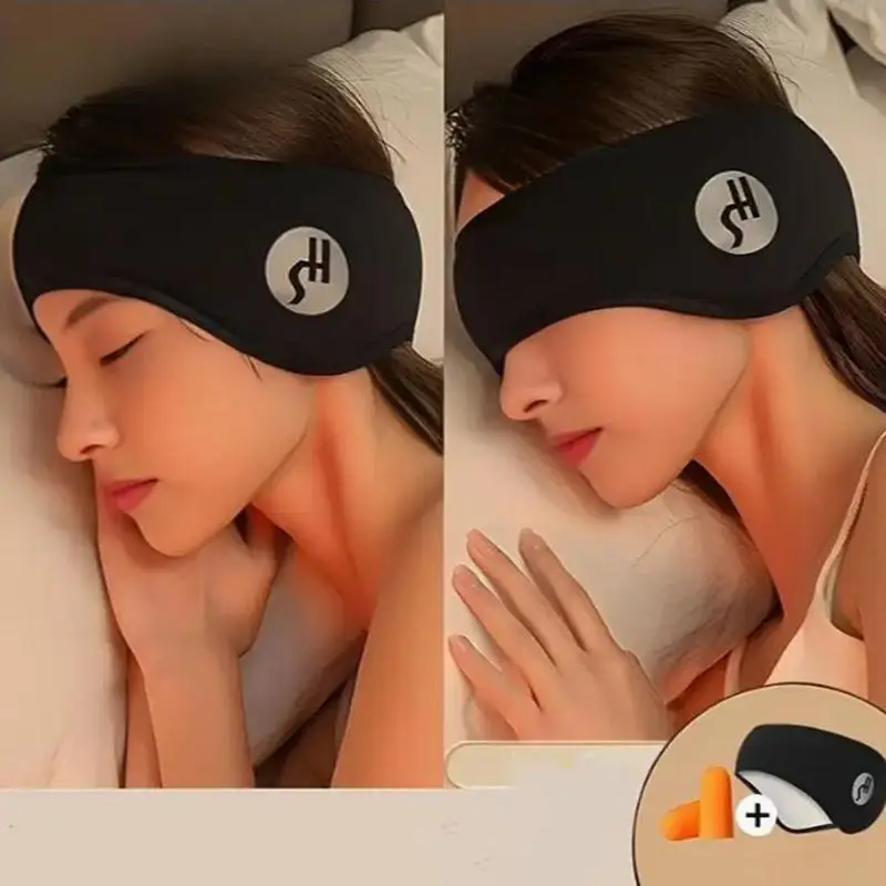 2 in 1 Tappi per le orecchie per il sonno con riduzione del rumore Uomo Donna Inverno Ciclismo Cuffie per le orecchie Viaggio Pisolino Pausa pranzo Cuffie per l'isolamento acustico
