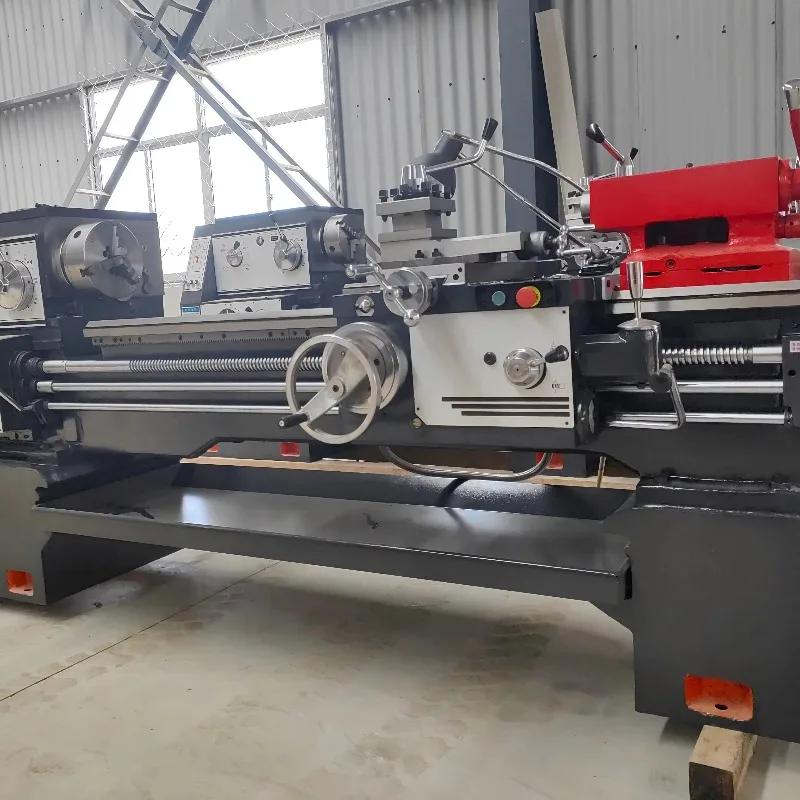 【specialized】Universal CA6140 1500MM Manual Lathe Machine Conventional Horizontal Metal Heavy   380V Motor Torno BT40 Spindle