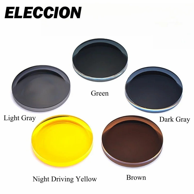 Eleccion Polarized Sunglasses Prescription Lenses UV 400 Sun Protection Digital Optical Free Form Progressive Mirror Glass