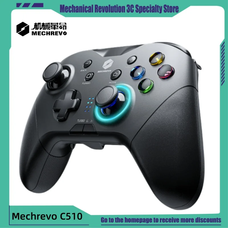 

Gamepad Wireless Gaming Controller Mechrevo C510 Esports Joystick Linear Trigger Custom Button Supports Switch Pc Android Ios