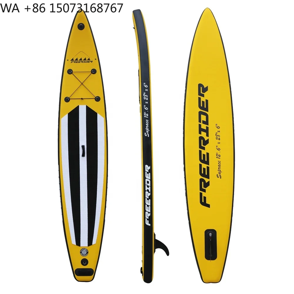 

Надувная SUP-доска нового дизайна для гонок, доска для гребли стоя, надувная доска