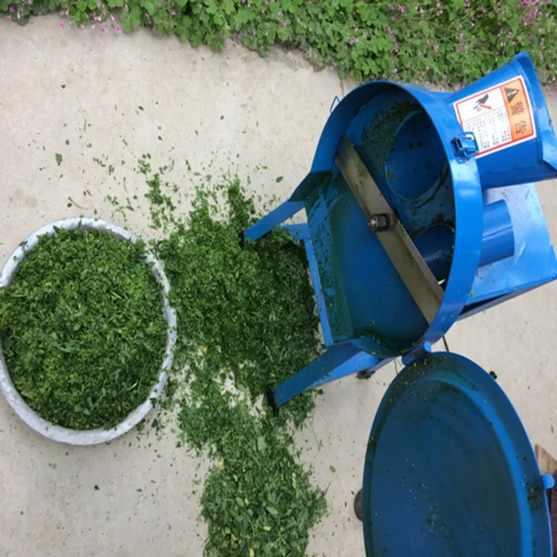 Multifunction Hot Sell Silage Chopper Mini Chaff Cutter With Motor Cutting Machine Farm Grass Crusher - view 2
