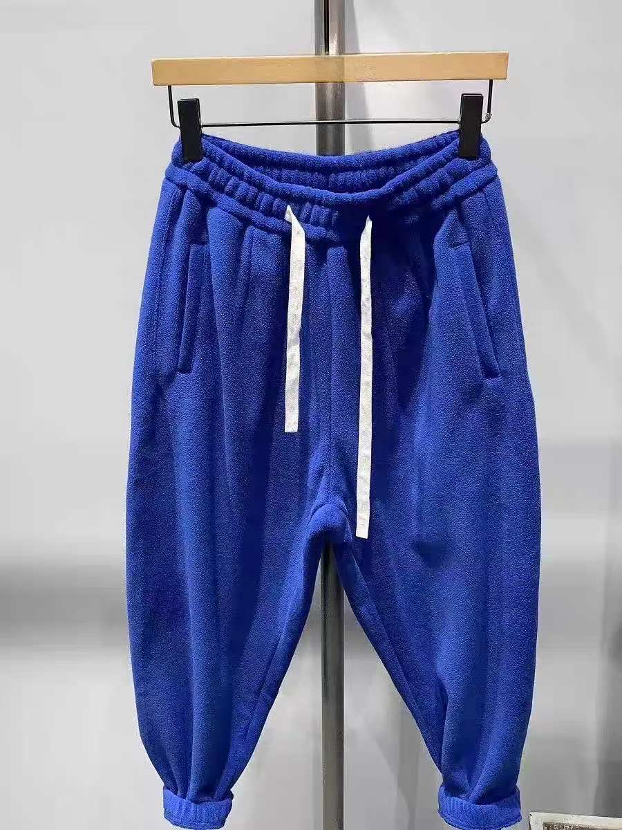 

Мужские повседневные брюки в стиле ретро, ​​уличная мода, свободные широкие брюки прямого кроя, спортивные спортивные брюки, осень-зима, новое поступление