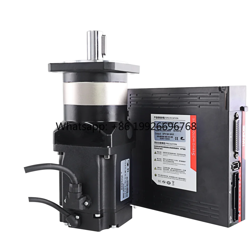 

5.0A 80SS75-HG5+ASD275 Servo Motor Drive High Performance Planetary Reducer Controller 750W Geard Ac Servo Moto