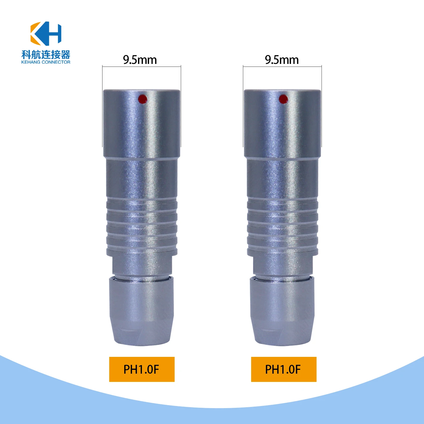 F Series PH1 Floating Socket 9 Pins Waterproof IP68 Lemo Connector Compatible Electrical Gaming Console Accessories
