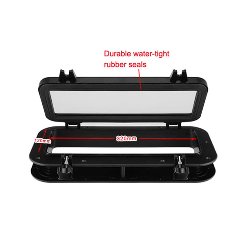 

AU04 - Портолы морской яхты и лодки Прямоугольные водонепроницаемые окна Мансарды для автофургонов Декоративные окна