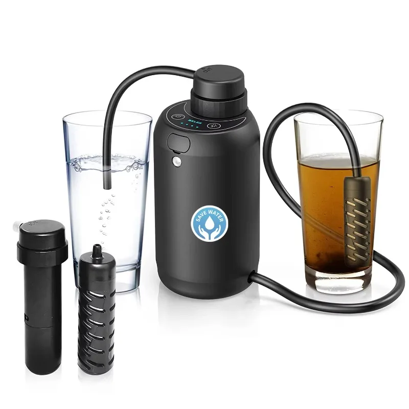 

8-level filtration adopts ultrafiltration set emergency survival outdoor emergency hiking filter