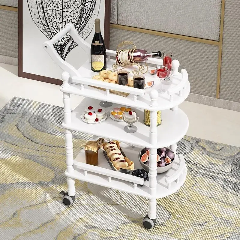 تفصيل العجلات فندق عربة اليد الفاخرة المتداول عربة جيدة فندق عربة اليد عربة خشبية تتحرك مأدبة عربة أثاث المكاتب #4