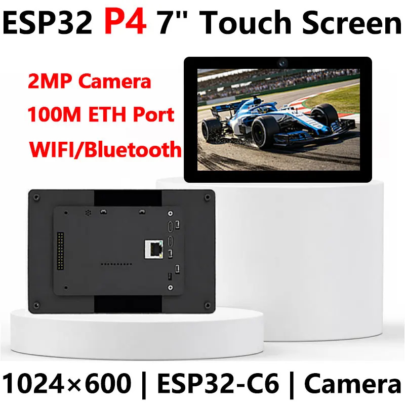 ESP32 P4 7inch Display Development Board  inch TouchScreen Onboard ESP32-C6 Camera 1024×600