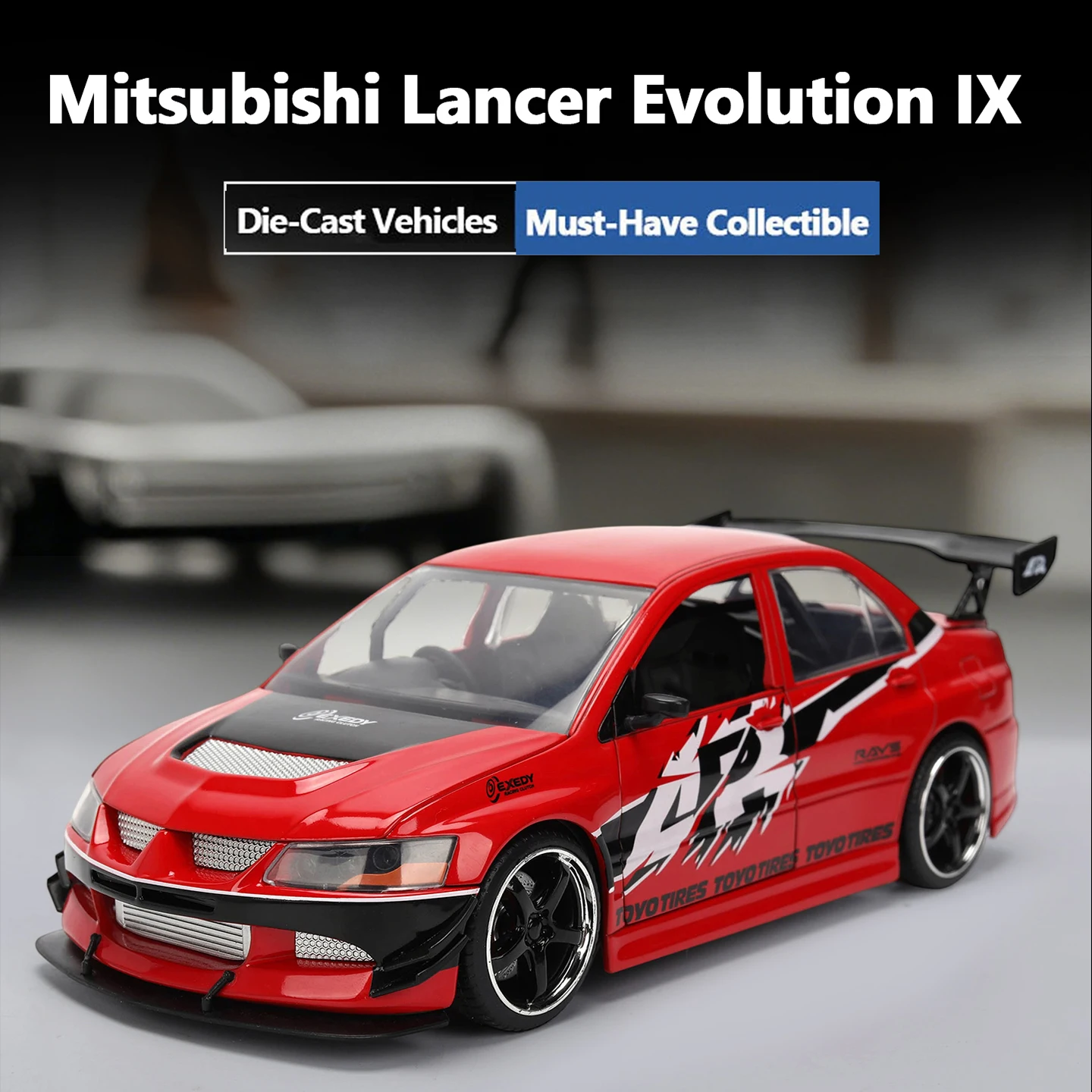Jada Die-cast 1:24 25th Anniversary Fast & Furious Mitsubishi