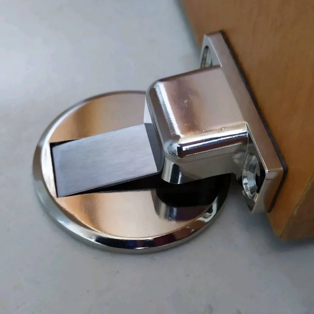 KIT Prendedor Segurador de Porta Peso de Porta Prtico Acessrios para portas silenciosas Ao inox