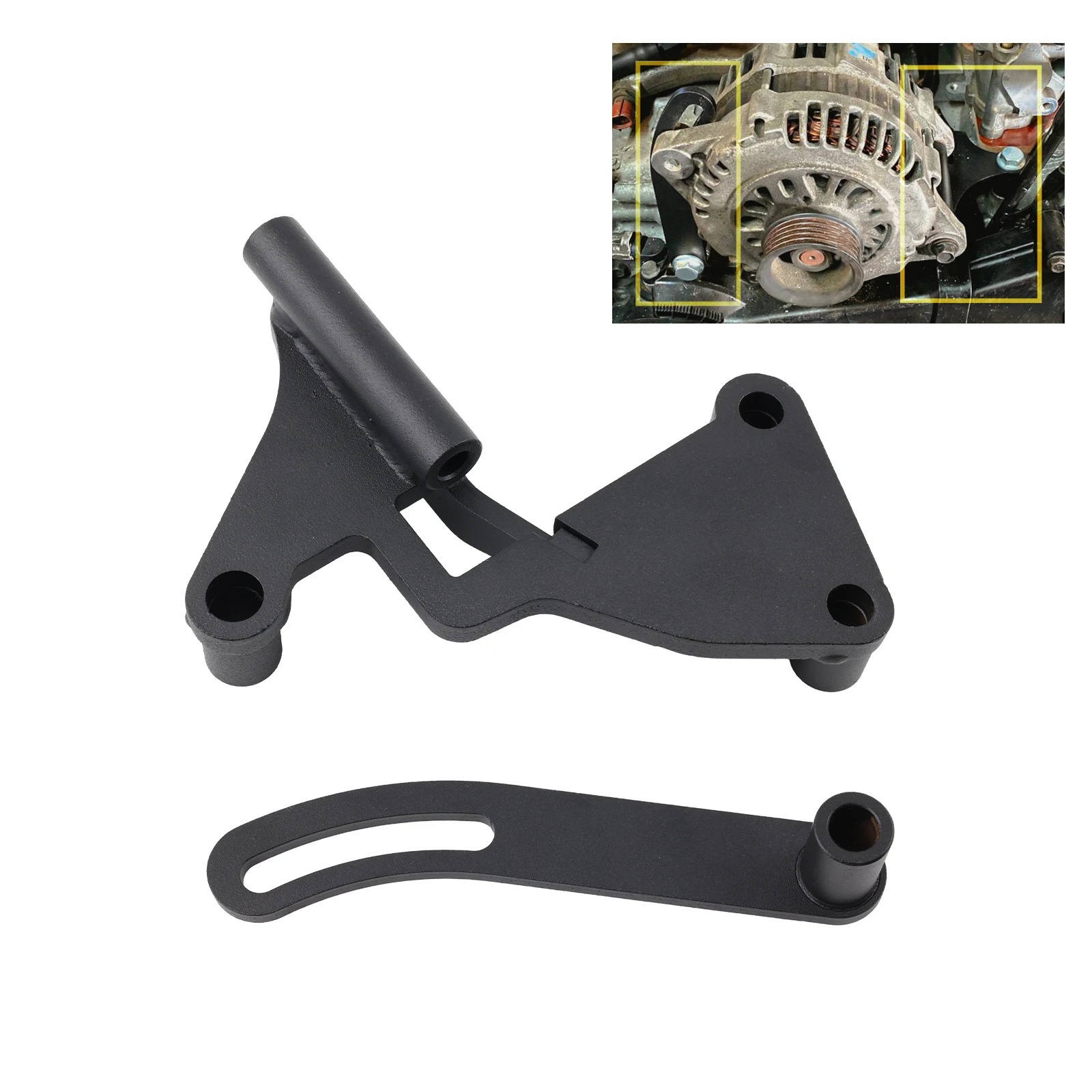 

Alternator Relocation Bracket Kit for Subaru EJ Engines | EJ20/25 For Forester Impreza / WRX STi Legacy / Liberty