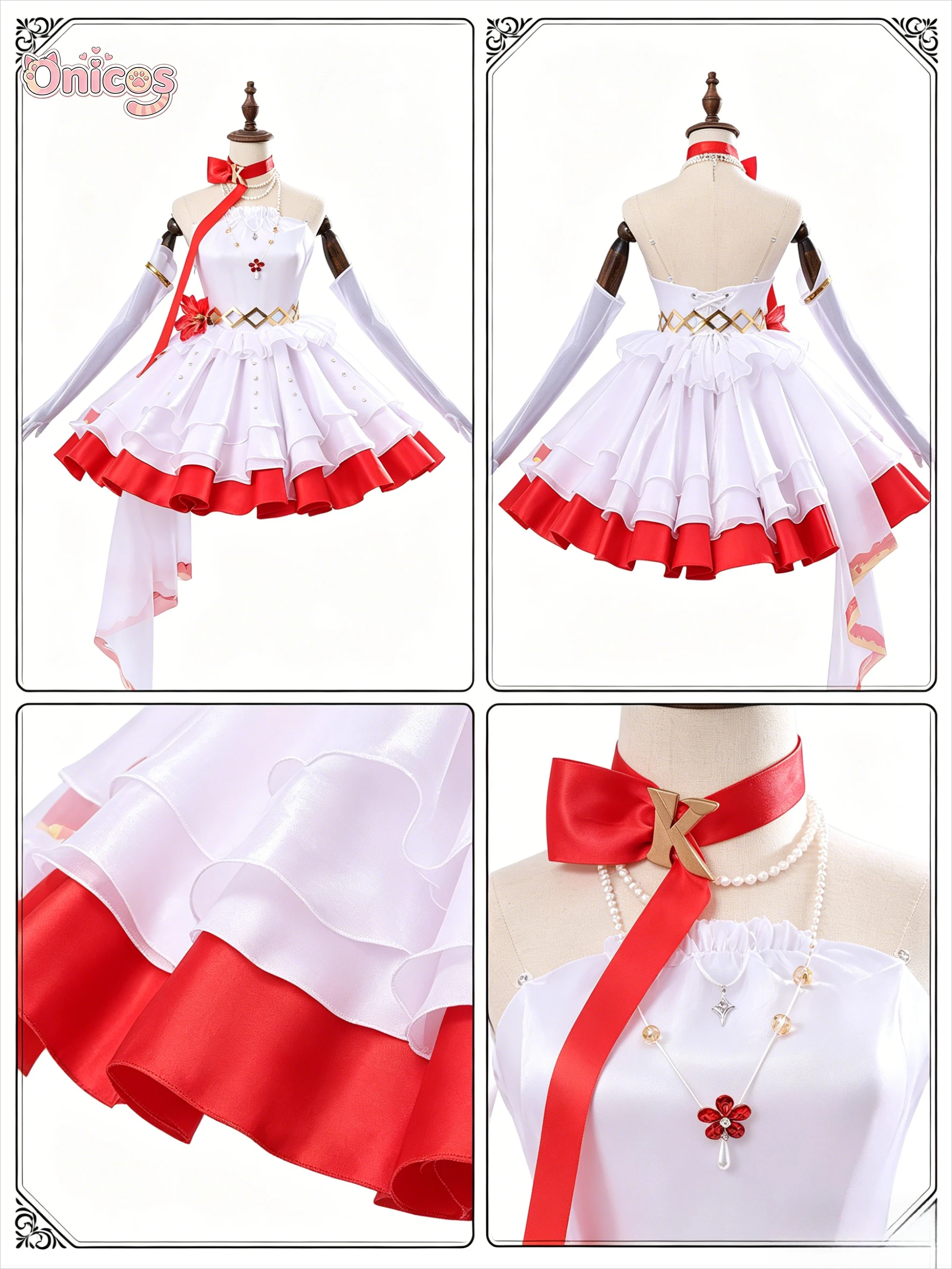 

Wuthering Waves Chun KFC Collaboration Cosplay Costume Game Suit Full Set Stage Show Outfit Hallowen Play Role Clothes