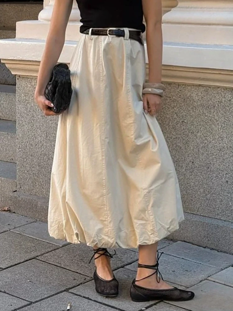 

Простая и модная полуюбка в уличном стиле, новая модель весенне-летнего сезона, повседневная и удобная, пышная полуюбка с цветочным принтом.