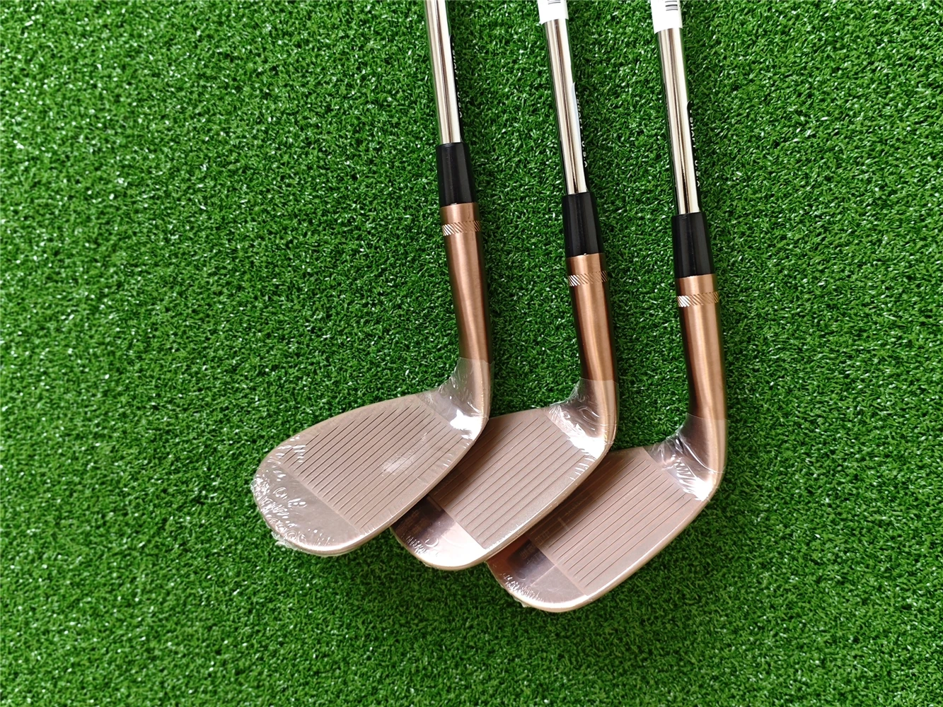 3PCS Copper Wedges S Club M10 Golf 48/50/52/54/56/58/60/62 Regular/Stiff Flex Steel Shafts Headcovers Free Shipping