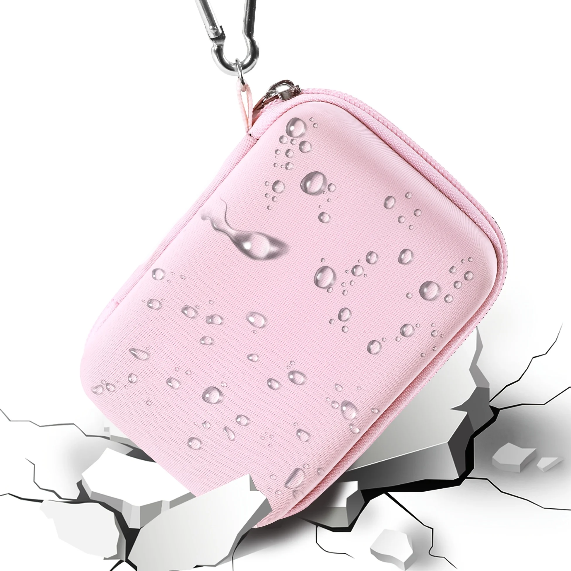 Hard EVA Protective Case for WPZ2 CameraPortable Waterproof Storage Bag for Outdoor Shooting and Travel with Anti-Theft Buckle image 6