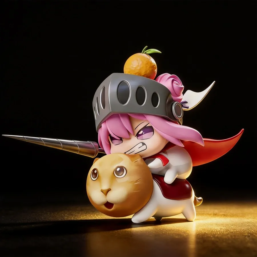 

Exquisite Cute Doro Lancer Dorothy Model 13cm Fully Painted Anime Collection Gift for Fans