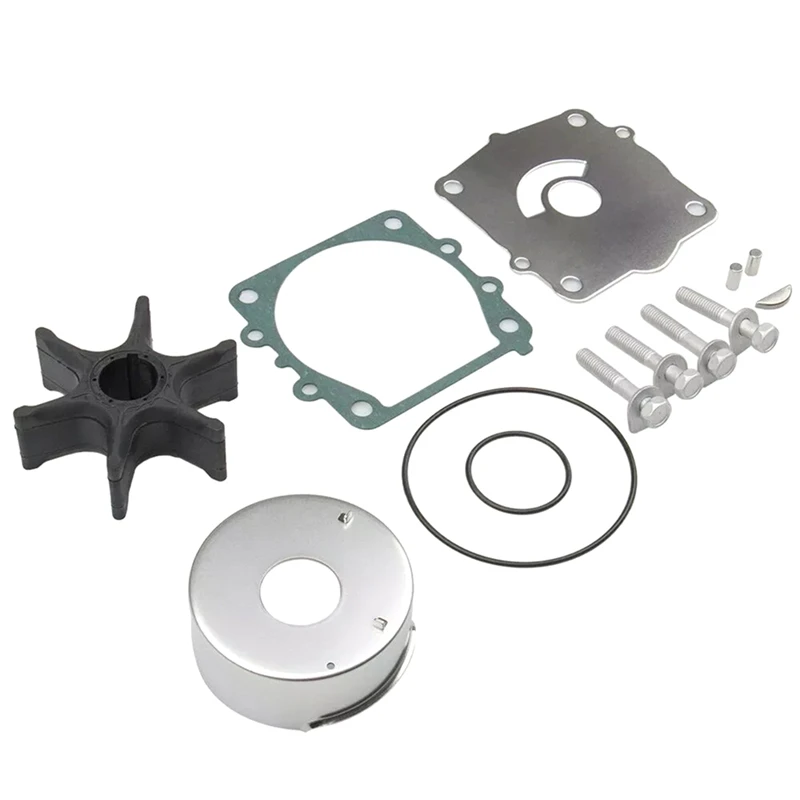 68V-W0078 68V-W0078-00 Water Pump Impeller Service Kit For Yamaha Outboard Motor 75 90 115 130 HP 6E5-44352