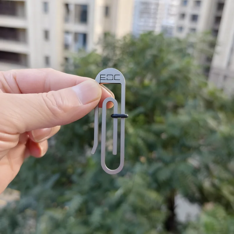 

EDC Titanium Key ring Keychain Car Pendant EDC Outdoor Tools