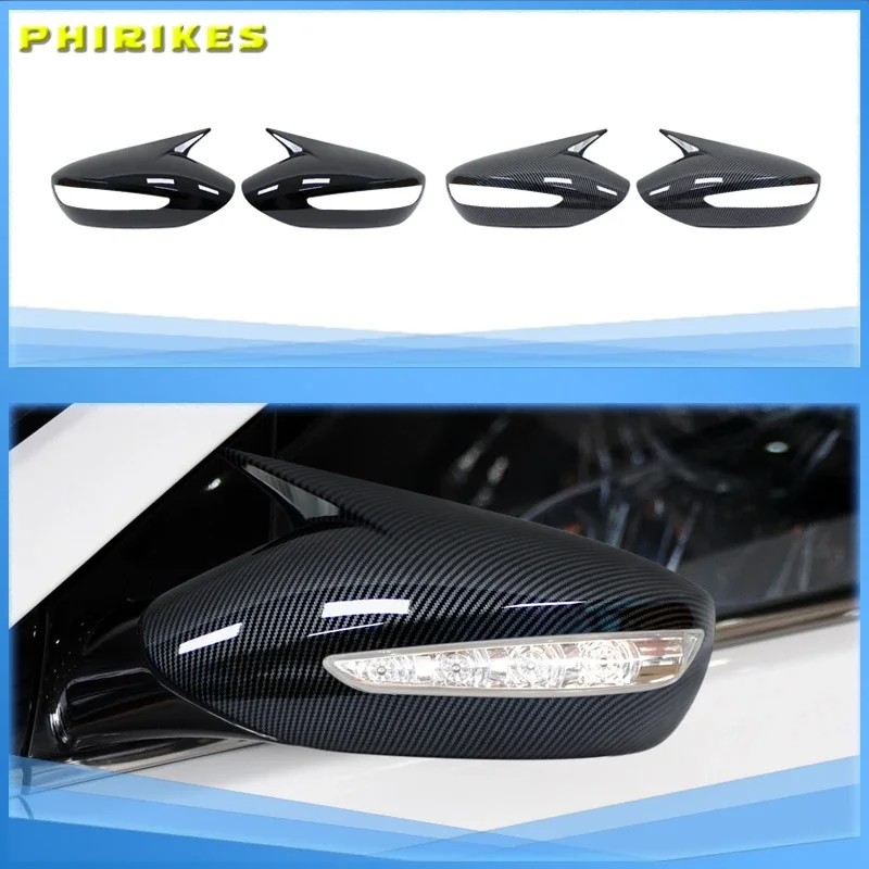 

Rearview Mirror Cover and Side Door Trim Strip for Hyundai Sonata DN8 2011-2014 Models