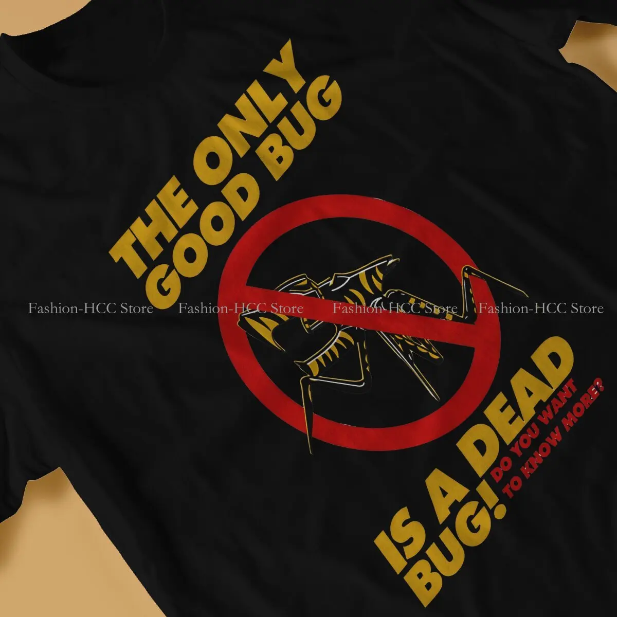 Żołnierze statku gwiezdnego 100% bawełniane koszulki, że jedynym dobrym błędem jest męski T-Shirt z nadrukiem martwego błędu, nowy S-6XL w rozmiarze