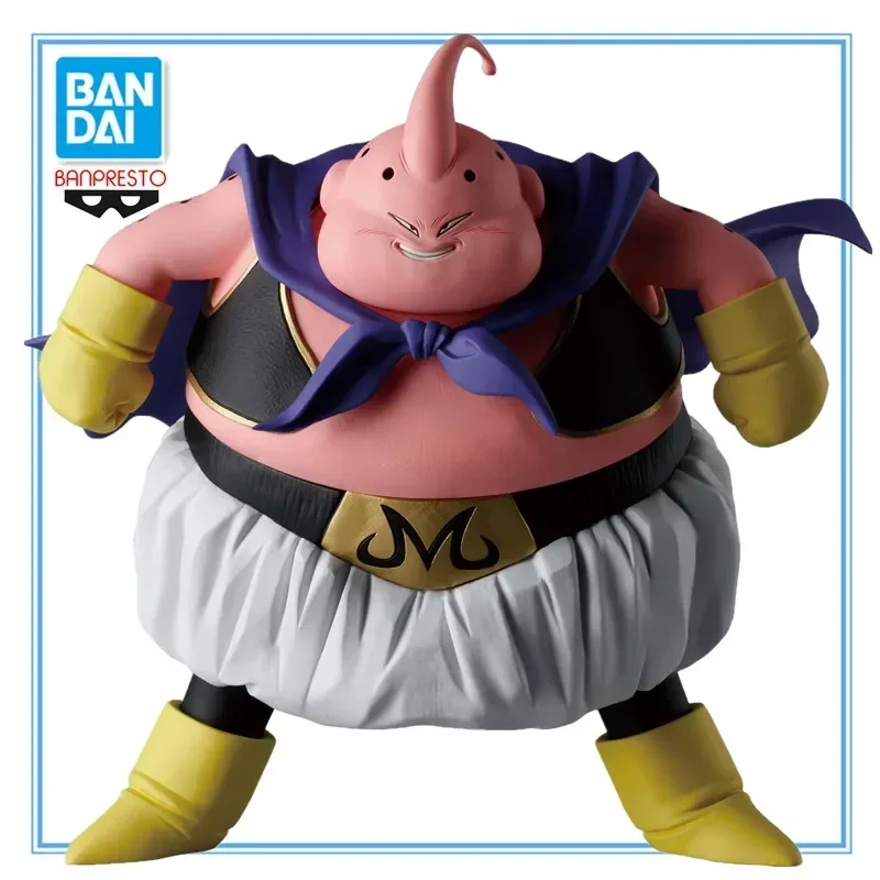 In Stock BANDAI Banpresto Dragon Ball Z Anime Figurines Solid Edge Works Majin Buu PVC Action DBZ Figurals Collectible Model Toy