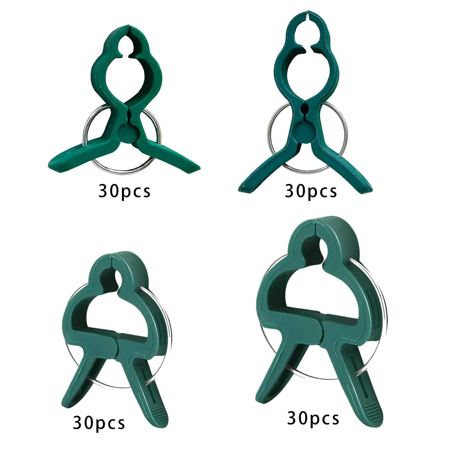 30Pcs Plant Support Clips Plants Trellis Practical Tomato Vine Clips for