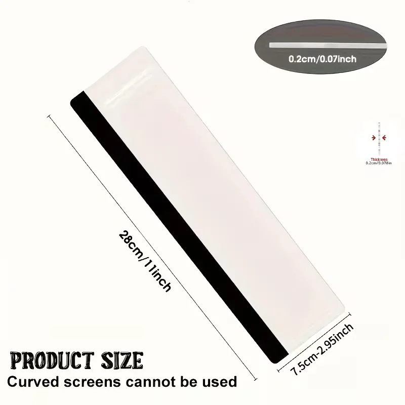 Gender-Neutral 2D Flat Computer Monitor Memo Board Office Supplies Desktop Note Holder for Home And Office Decoration