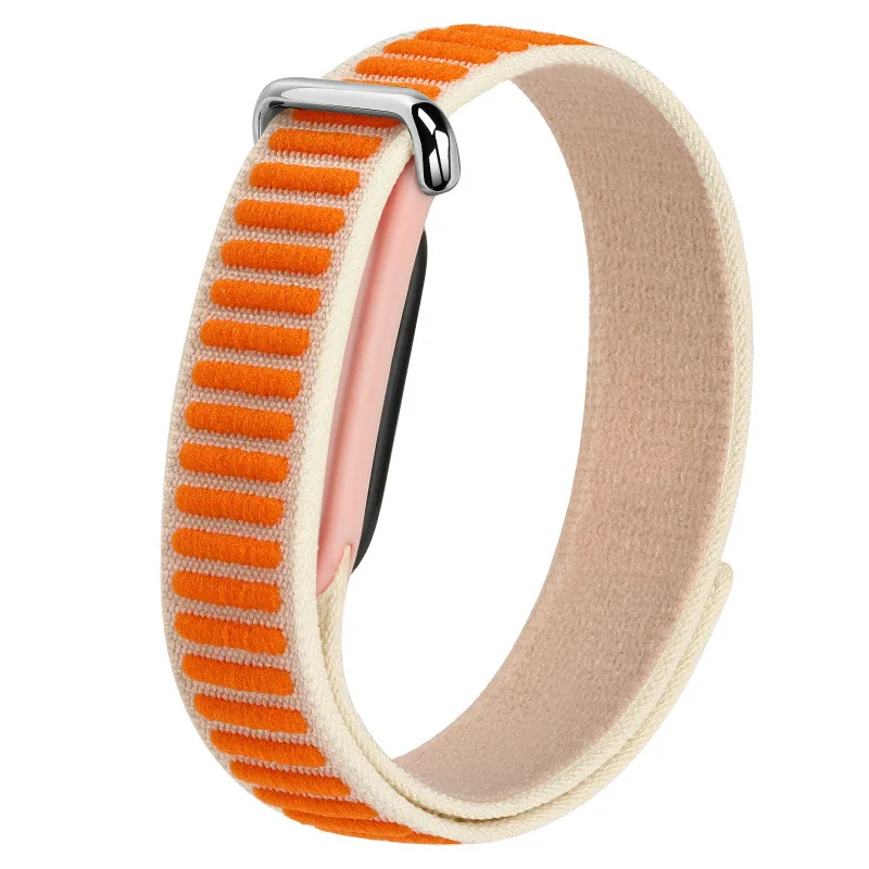 Officiële sport nylon+siliconen lusband voor Google Fitbit Air Comfortabele armband Polsband voor Google Fitbit Air Accessoires