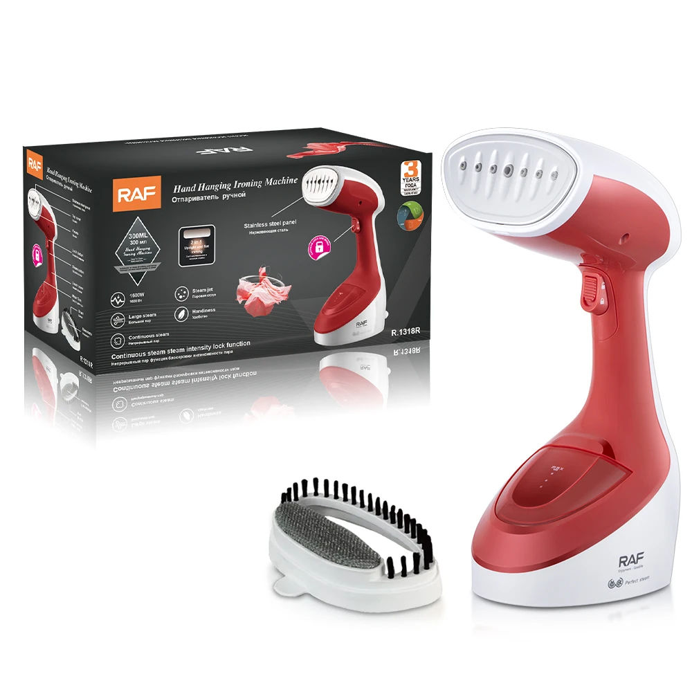 

RAF Portable 300ML Detachable Water Tank Handy Mini Clothes Fabric Steamer Electric Iron 1600W Handheld Garment Steamer