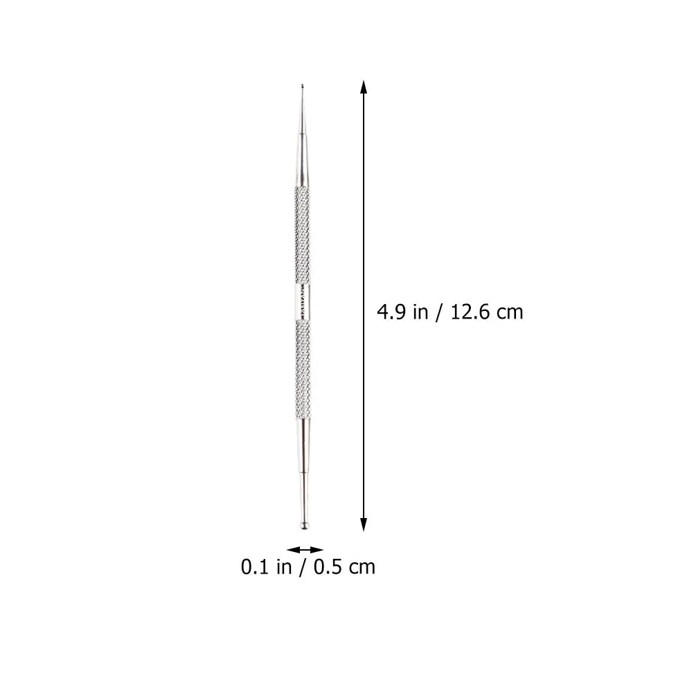 5 stücke Nagel Diamant Stift Edelstahl Maniküre Stifte Elegantes Design Für Nail art Zeichnung Malerei Diy Zubehör Werkzeug