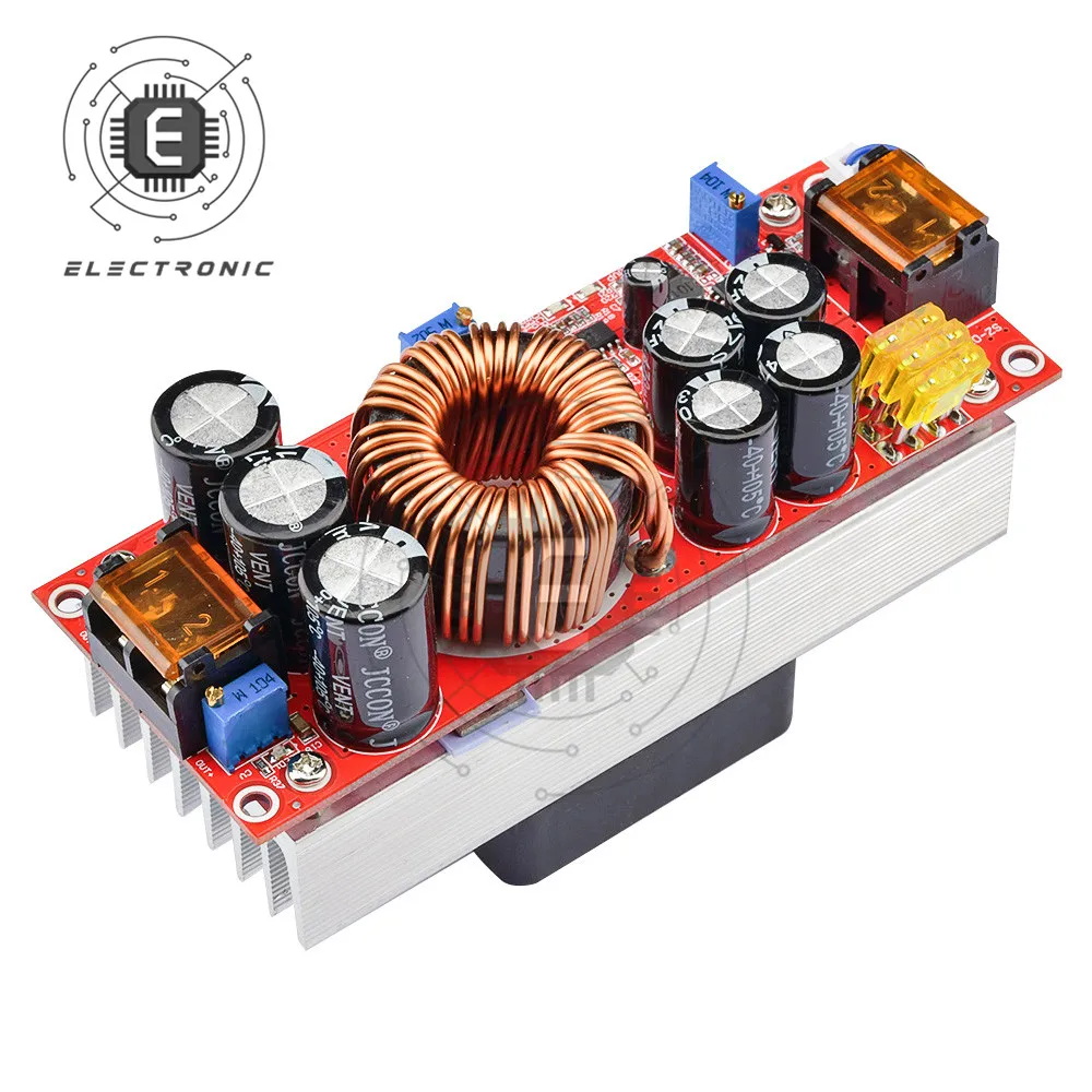 DC-DC Constant Voltage Constant Current Boost Converter 1800W 40A 10V-60V for 12-90V Boost Power Module Step Up Adjustable