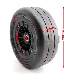 80/60-5 Wheel Tubeless Tire for Ninebot Mini Pro Karting Front Wheel Tire Electric Children's Go Kart Wheel