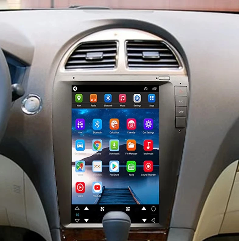 12.8 Inch for ES 2006-2012 HD Touch Screen Navigation Android Auto Wireless Carplay Auto Multimedia Player Head Unit