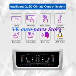 For Passat B7 English Version LCD Air Conditioner With Frame Set