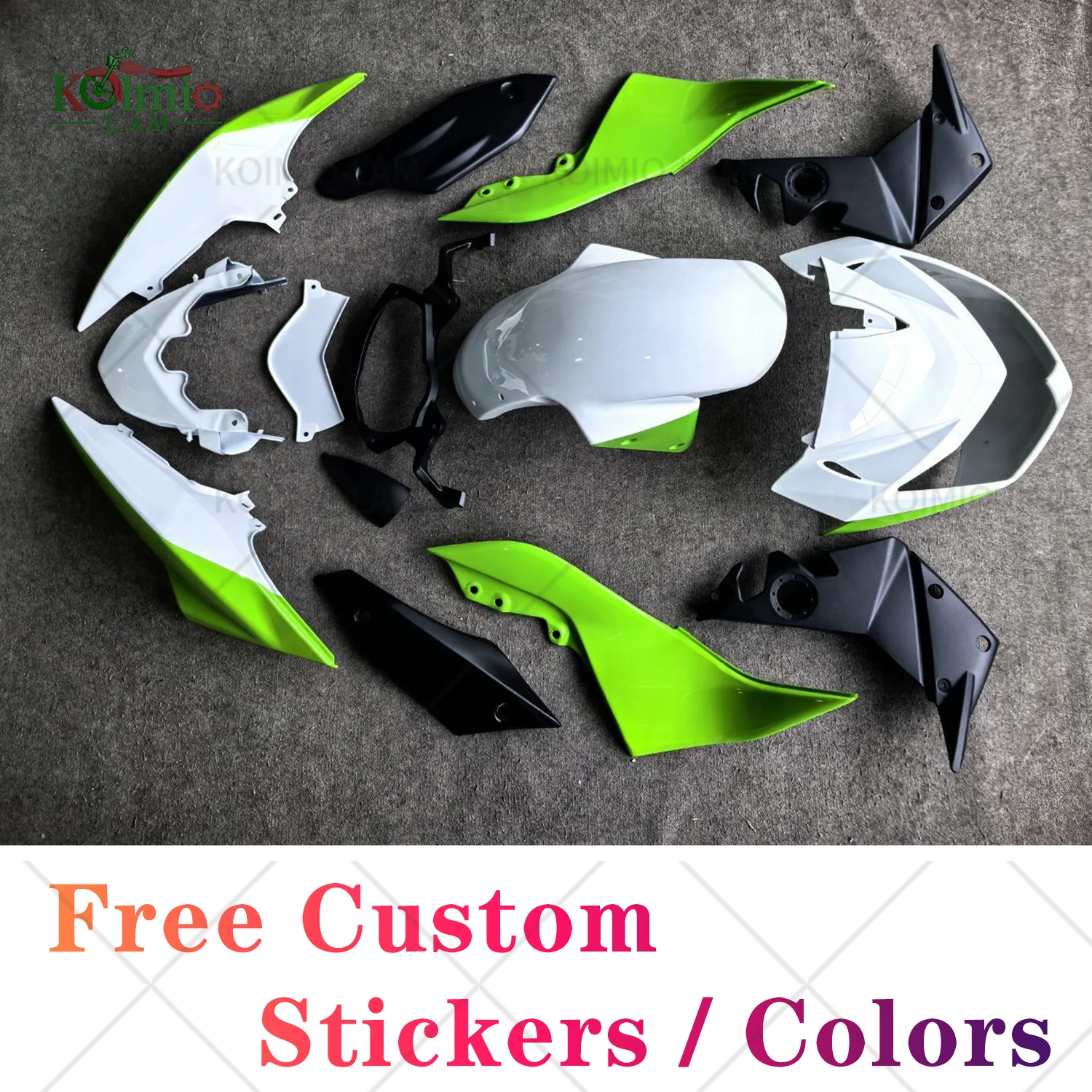 

Подходит для Kawasaki Z 750 2007-2012 Z750, пластиковый корпус мотоцикла, комплект обтекателя кузова, 2008 2009 2010 2011