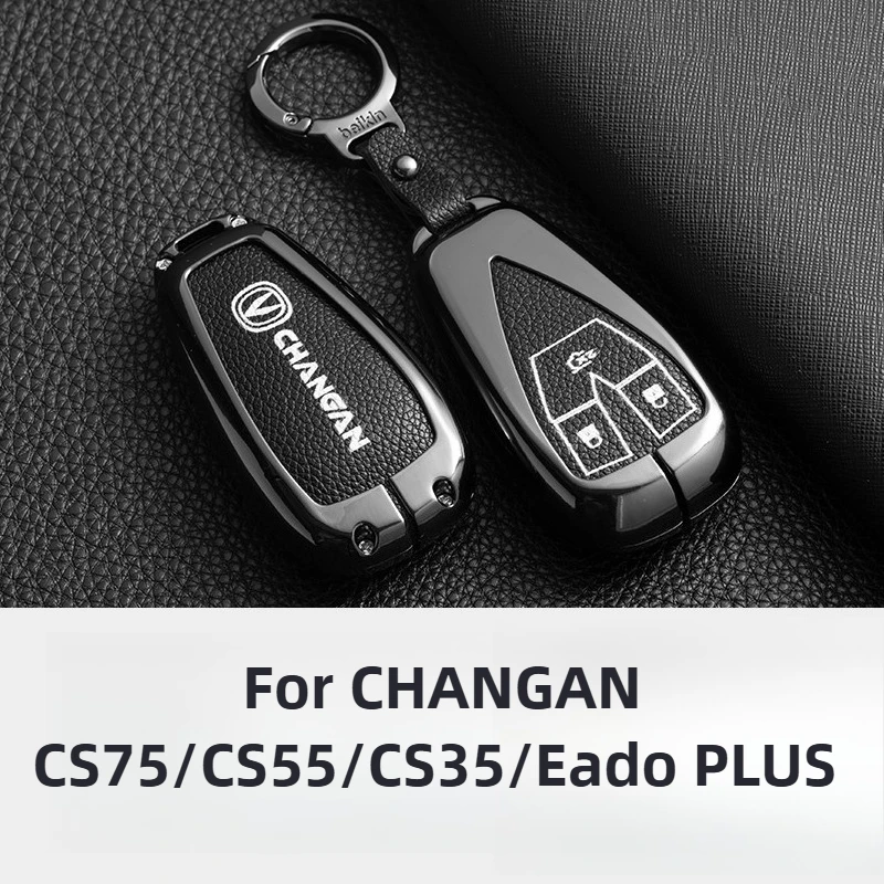 

Key Case For CHANGAN CS75/CS55/CS35/Eado PLUS Accessories 2026/2025 Zinc Alloy Personalized Upgrade Small Lightweight 2022-2024