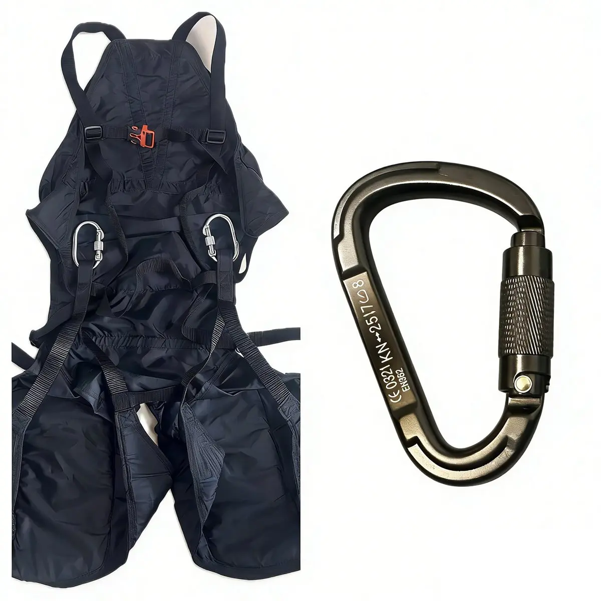 ABPF Paragliding Seat Bag Leg Free Man Training Flight Seat Bag, Adjustable Harness Paraglider Chair, Free-Flying Seat