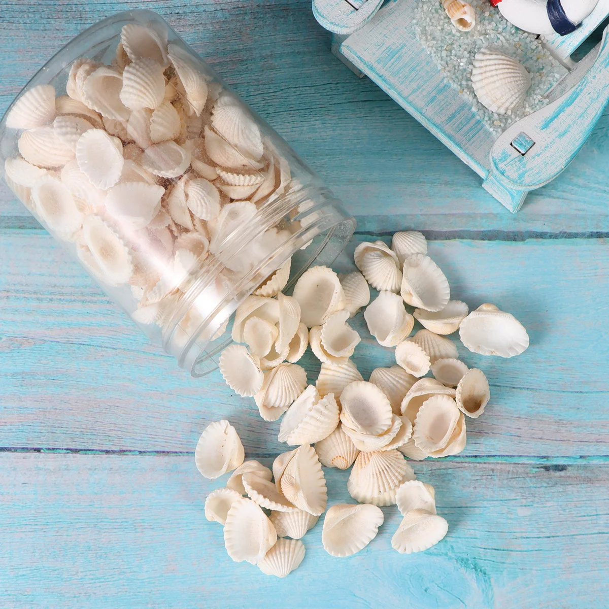 

1Pack Natural Small DIY Ornaments Micro Landscape Decor Pendant Earrings Necklace Keychain Container White About