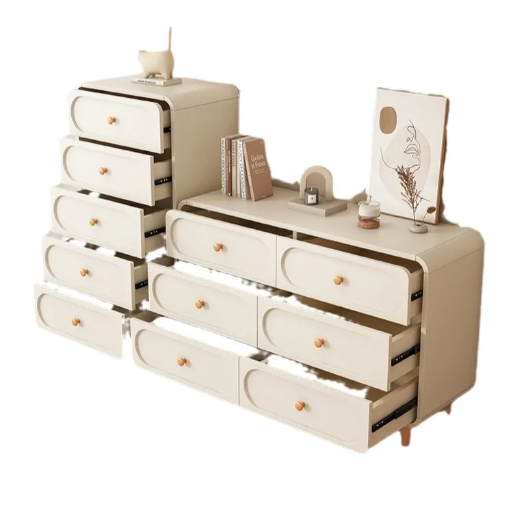 

chest of drawers cream wind 689 bedroom living room against the wall simple modern bedside storage porch meal