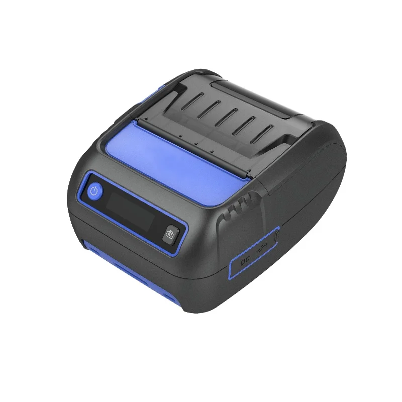 Impresora térmica portátil de 58Mm, dispositivo de impresión con Bluetooth, 4x6, Pos, código de barras