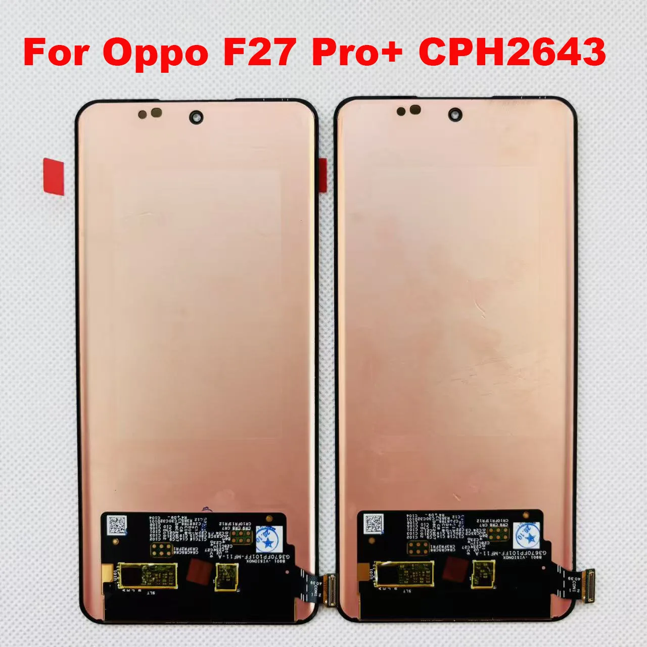 Original Amoled 6.7''For Oppo F27 Pro+ LCD Digitizer Assembly Replacement For Oppo F27 Pro+ LCD CPH2643 Touch Screen Display
