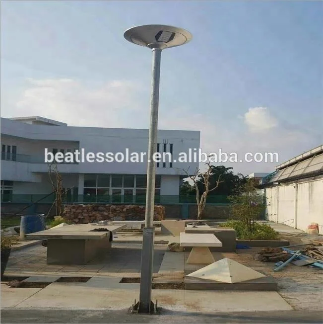 Patent Design 20W LED Solar Garden Light With Lithium Battery