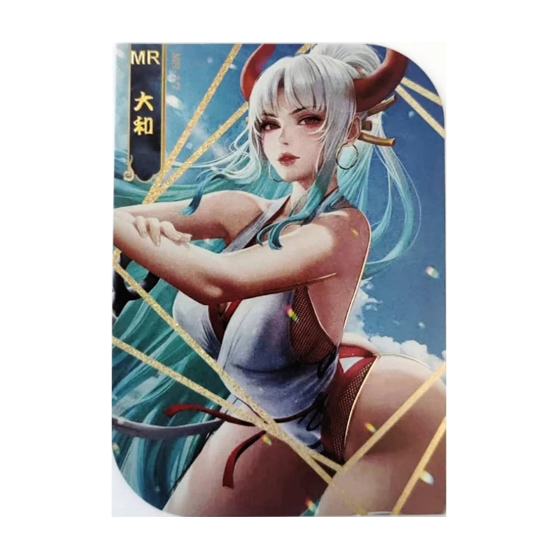 Anime Goddess Story Rare MR Refraction Foil Android 18 Yamato Matoi Ryuuko Toys for boys Collectible Cards Birthday Present