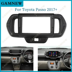 9 Inch Car Frame Fascia Adapter Android Radio Dash Fitting Panel Kit For Toyota Passo 2017+